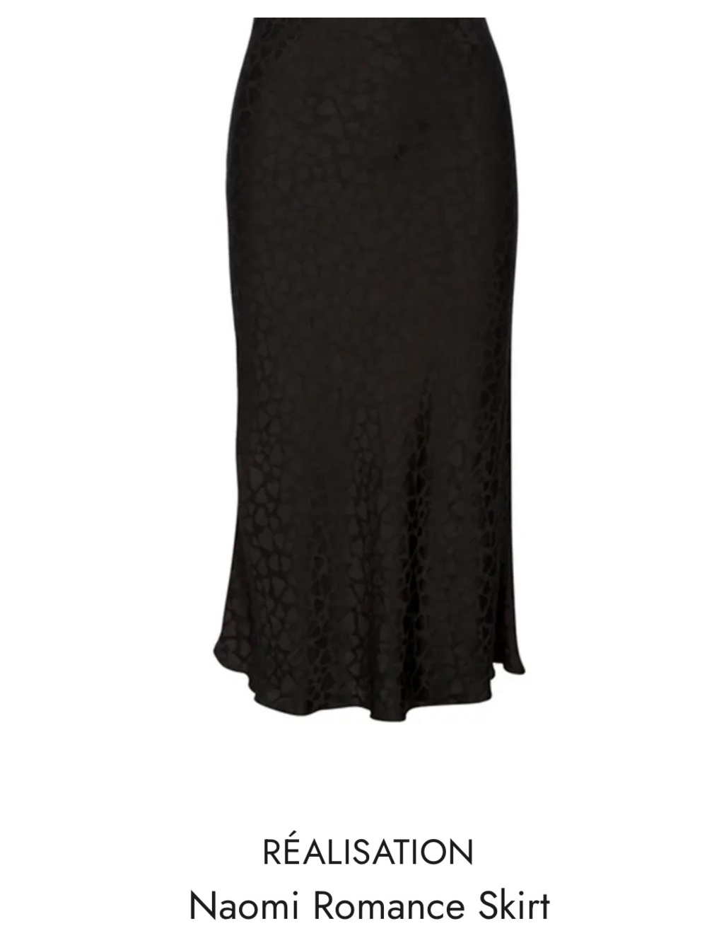 Realisation Par Naomi Romance Skirt - Black